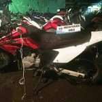 Descubren motocicletas intercambiadas, armas y municiones en Goicoechea