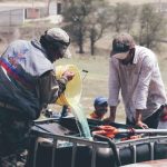 Parte del techo cedido en el medio de la zona de comida

 – El nacional cr